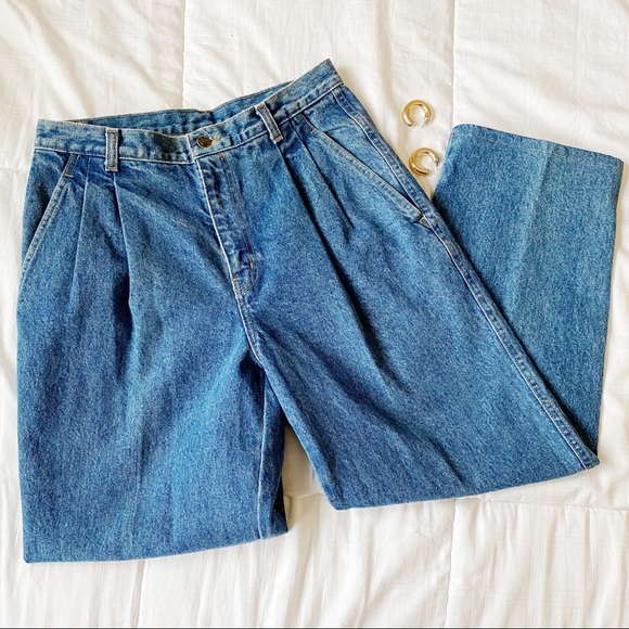 Vintage Denim - Vintage High Waisted Jeans